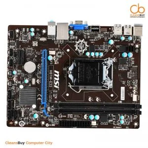 MSI H81M-E33 Intel Chipset Motherboard